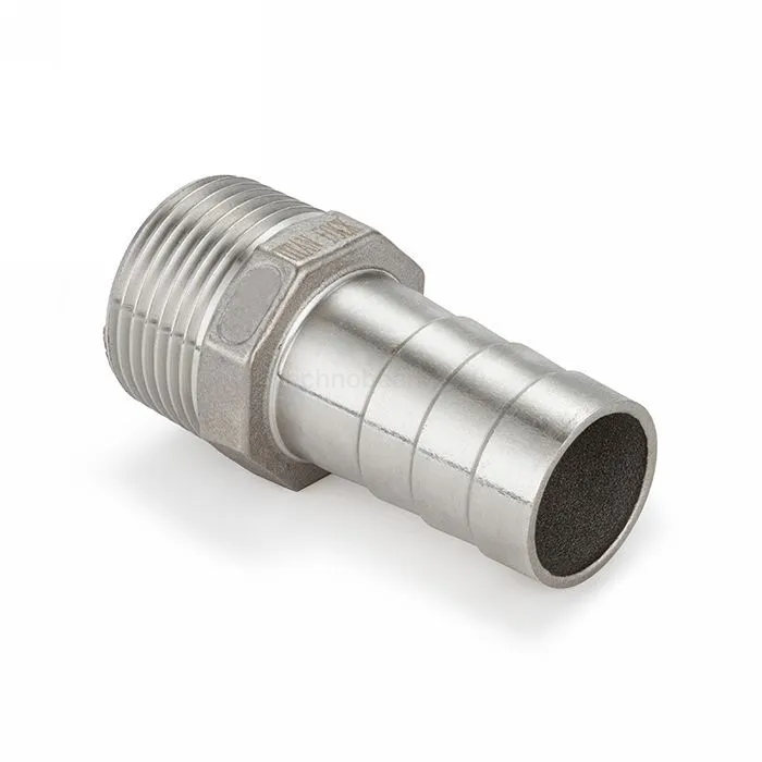 Ниппель для шланга нержавеющий (AISI304) 2-1/2"x65мм, TL250HTM65 TITAN LOCK