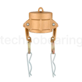 Камлок латунный тип DC, заглушка для ниппеля 2", TL200DCBR TITAN LOCK