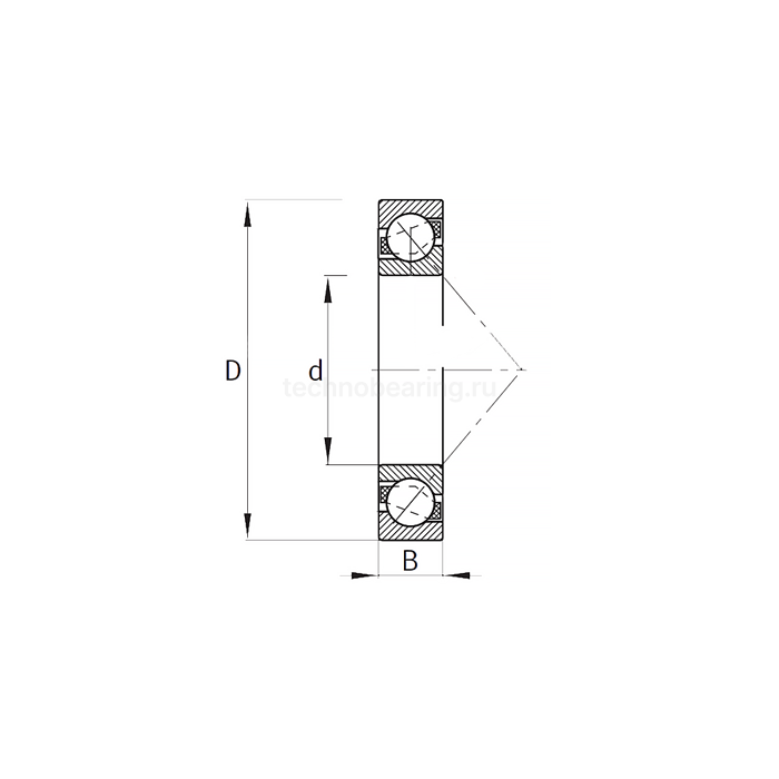 Подшипник 7011 CTRSULP3 NSK