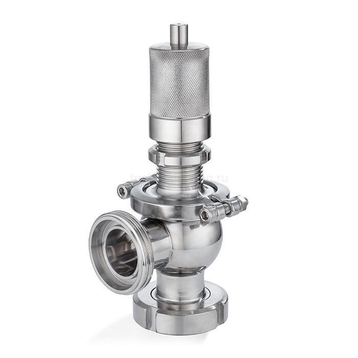 Предохранительный клапан нержавеющий гайка-резьба, DN50, TLSV50THN-S TITAN LOCK