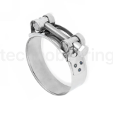 Усиленный хомут (32-35 мм), нержав.сталь (лента+болт) AISI 304, TL32-35RCSSTITAN LOCK