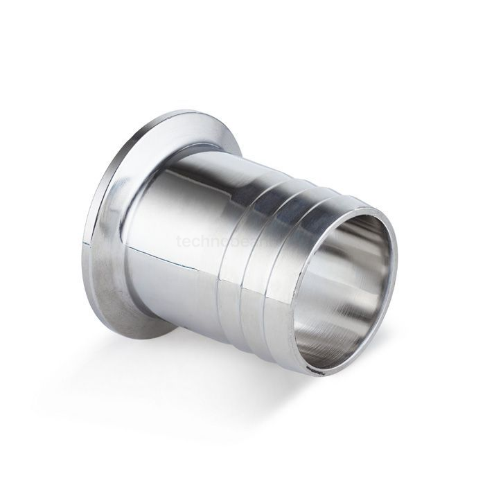 Штуцер CLAMP под рукав DN25 нерж. 316, DIN TL25CLH TITAN LOCK