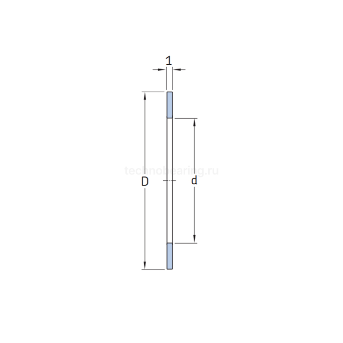 Кольцо AS1528 SKF