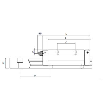 Каретка SHS20V1SS THK