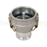 Муфта для клапана отвода паров ПВС 4”x3” с адаптером папа 4030-DAVR-AL DIXON