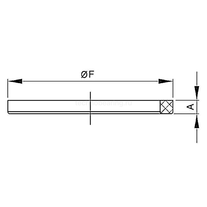 Уплотнение для молочных муфт DIN 11851 DN25 силикон (синий) TL25SIL-D TITAN LOCK