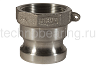 0,75in Соединение типа А ниппель, внутр. резьба BSP (нерж.) 75ASSB DIXON