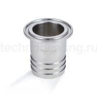 Штуцер CLAMP под рукав DN15 нерж. 316, DIN TL15CLH-M TITAN LOCK