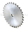 Звездочка без ступицы под расточку для цепи: 08B-1, Z=20, 1/2" x 5/16" CS09020 (PHS 08B-1A20) Sati