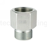 Ниппель переходной сталь, 1/4", НР BSP/ВР NPT, TL1/4RMBS-FNP TITAN LOCK