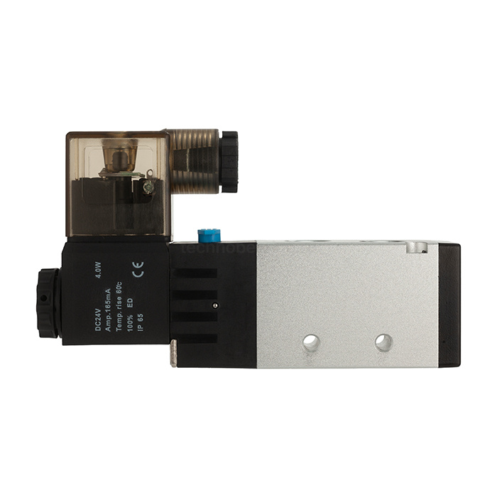 Пневмораспределитель электромагнитный 4V, серия 200, 1 канал, 8 мм, DC24V, TL4V210-08DC24V TITAN LOCK