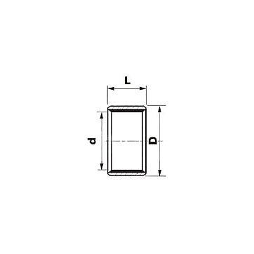 Втулка скольжения BNZ101415 (PBM101415) ISKRA