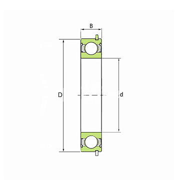Подшипник 6304-2ZNR SKF