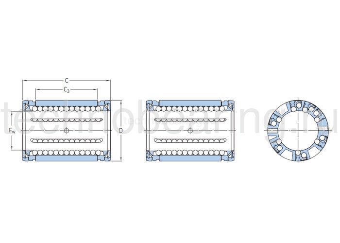 Подшипник LBCR 40 D-2LS SKF — детальное фото 1