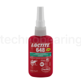 Фиксатор втулочный высокотемпературный, быстроотверждаемый, 50 мл 648 Loctite