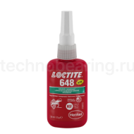 Фиксатор втулочный высокотемпературный, быстроотверждаемый, 50 мл 648 Loctite