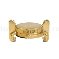 Универсальная заглушка для соединения NEPTUN (GEKA), латунь, TLNPDC-BR TITAN LOCK