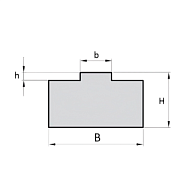 Направляющая для цепи 10B-1 тип 1Т H=10 L=2000 ISKRA PRO  