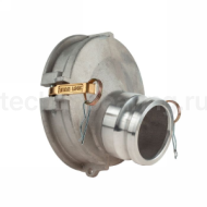 Переходник гравитационный для API адаптера, 4in, с камлоком 4in алюминий TL400GA400AL TITAN LOCK