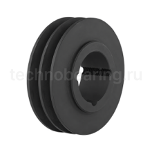 Шкив клиновой под втулку тапербуш SPZ170-02 TB (PHP 2SPZ170TB) ISKRA —  на сайте Техноберинг