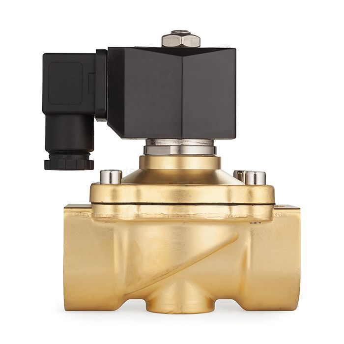 Соленоидный клапан нормально-закрытый, прямого действия, 220В, PN10, Латунь/EPDM, DN20, TLSC20/10EP1B TITAN LOCK