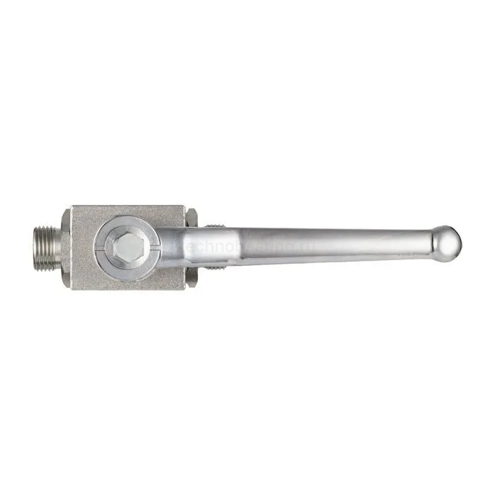 Гидравлический шаровой кран, DN 6 (1/4"), типа НР-НР M14X1.5, с креп. отв., сталь, TLHYDV1/4M TITAN LOCK — детальное фото 5