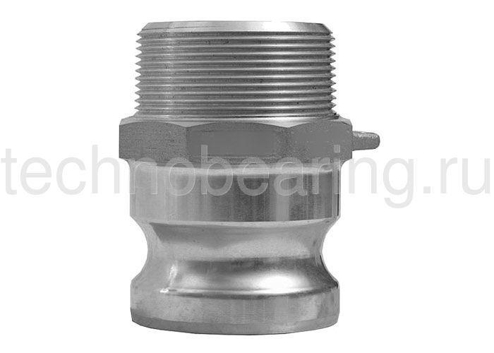 1,25in Соединение типа F ниппель, наружная. резьба NPT (нерж.) 125FSSN DIXON