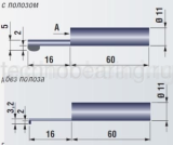 Измерительная головка SB60/10 с полозом и без полоза TESA
