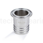 Штуцер CLAMP под рукав DN15 нерж. 316, DIN TL15CLH-M TITAN LOCK