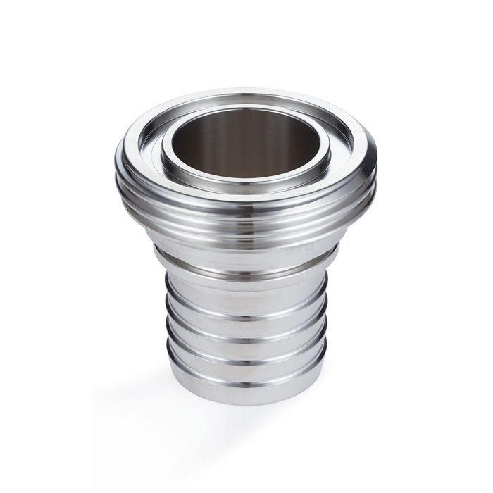 Резьбовой штуцер под рукав SMS 4" (BIG), нерж. 316, TL4THRSS-S-BIG TITAN LOCK