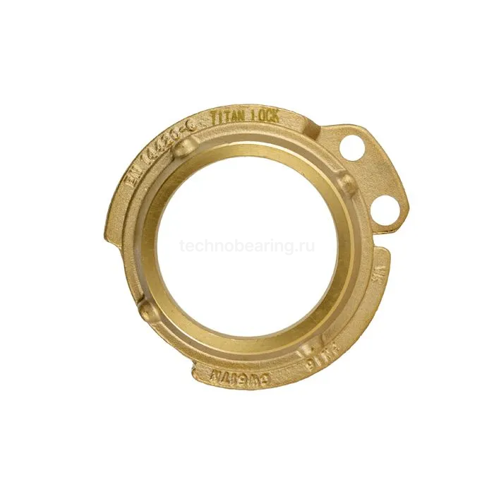 Соединение TankWagen, комплект (штуцер VK + штуцер под рукав), латунь, TLVKS50BR TITAN LOCK