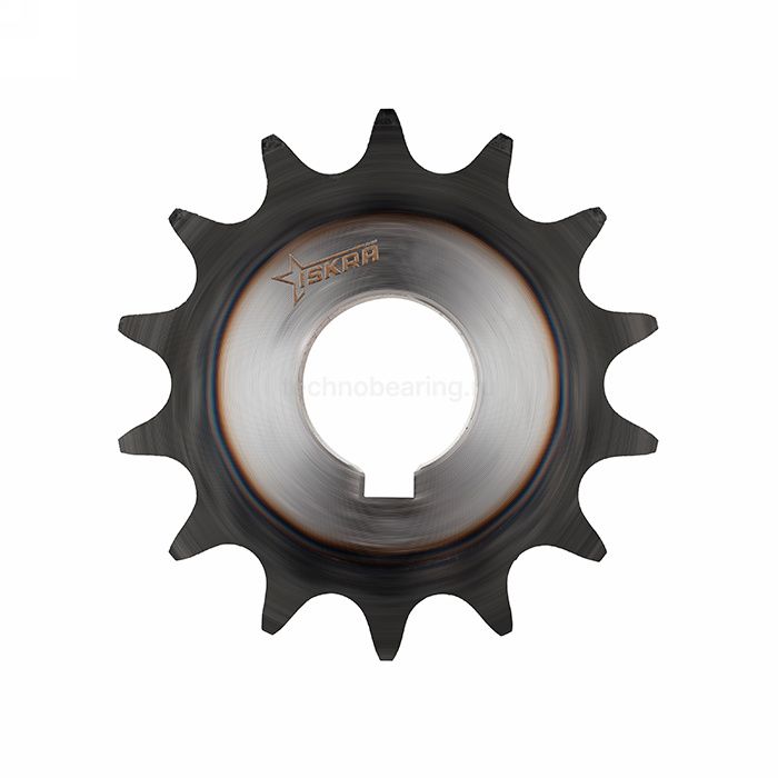 Звездочка с готовым отверстием d=25 со ступицей для цепи: 08B-1, 1/2" x 5/16", Z=21 09SB521 ISKRA