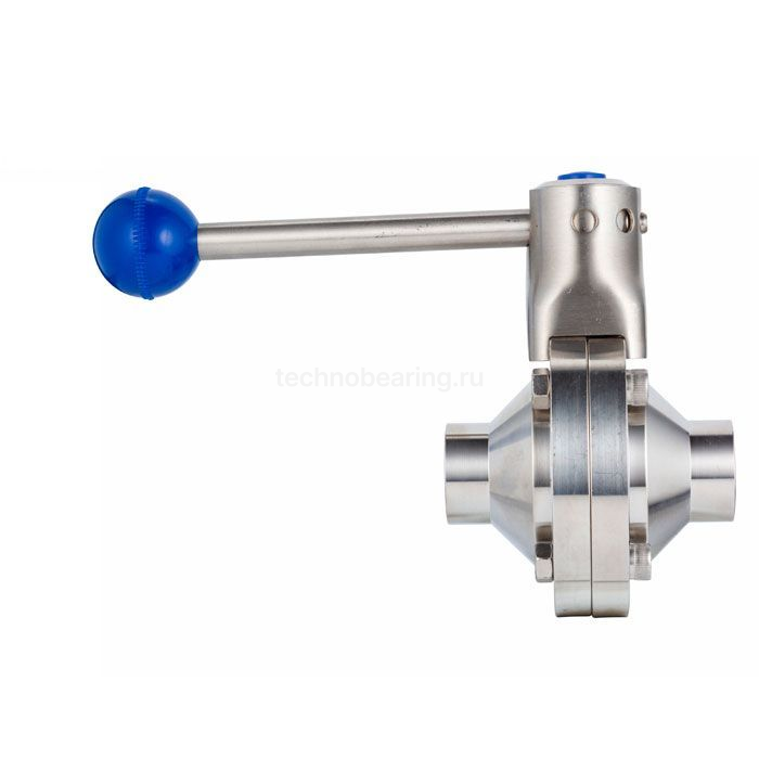 Кран шаровый нержавеющий (AISI304) DN80, типа сварка-сварка, DIN TLHBV080WDS TITAN LOCK