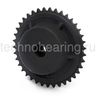 Звездочка со ступицей (чугун) под расточку для цепи: 06B-1, Z=114, 3/8" x 7/32" RS05114 Sati