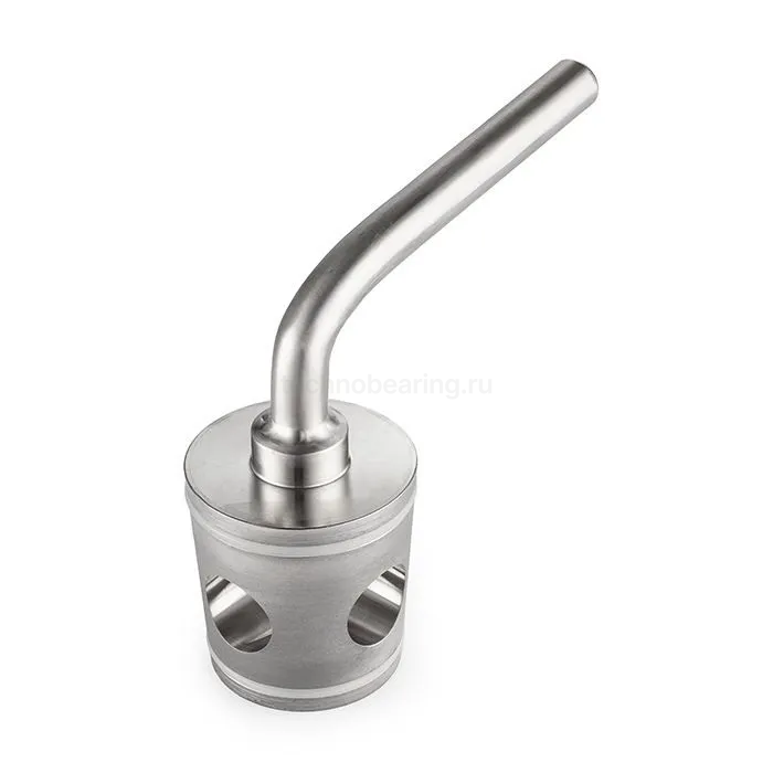 Кран пробковый трехходовой нерж 304, тип T, DN50, TL3СV50T-S TITAN LOCK