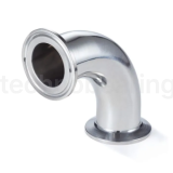 Отвод под Clamp 90 градусов, DN 10, нерж. сталь 316, TLCB10/90SS TITAN LOCK