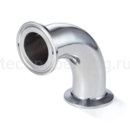 Отвод под Clamp 90 градусов, DN 10, нерж. сталь 316, TLCB10/90SS TITAN LOCK