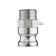 Камлок нержавеющий тип F ниппель, наруж. резьба BSP 1/2", AISI316, TL50FSS316 TITAN LOCK