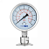 Манометр нержавеющий с мембранным разд.,10/0,2 Бар, Clamp DN65, корп. 160мм, TLSPG65/160CL TITAN LOCK