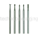 Вольфрам – ванадиевые фрезы, 5  шт. 28710 Proxxon