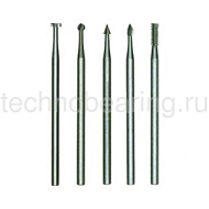 Вольфрам – ванадиевые фрезы, 5  шт. 28710 Proxxon