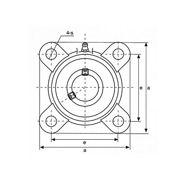 Подшипниковый узел UCF201 TECHNIX