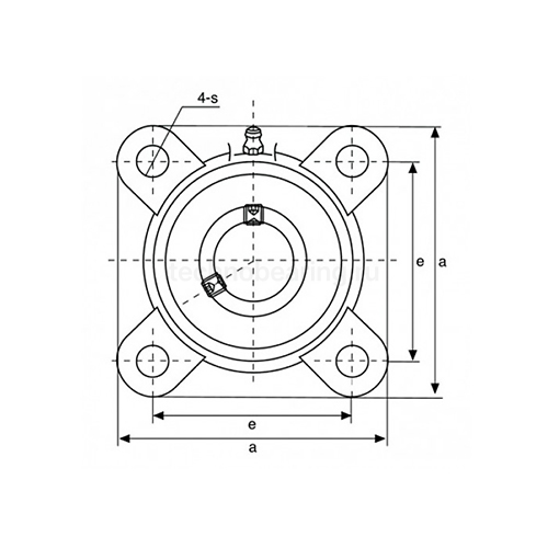 Подшипниковый узел UCF217 TECHNIX