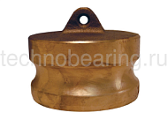 2in Соединение типа DР, заглушка для розетки (латунь) 200DPBR DIXON