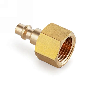 1/4in, БРС серия D, ISO 6150 B, ниппель, внутр.резьба, латунь TL2DM-B TITAN LOCK