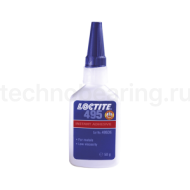 Клей цианоакрилатный общего назначения повышенной химостойкости, 50 г, 495 Loctite