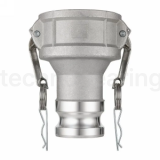 Камлок нержавеющий тип DА (переходник розетка 4" х ниппель 3"), TL4030DASS TITAN LOCK