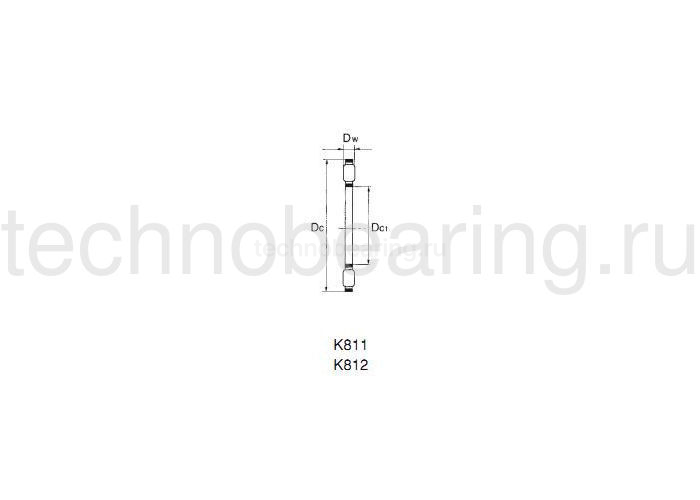 Кольцо K81106TNSP4,5 NBS