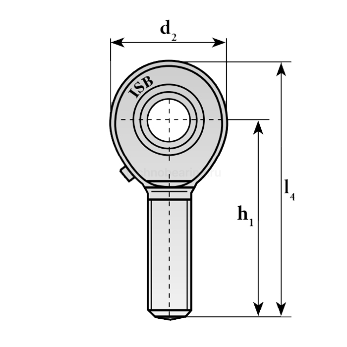 Шарнирный наконечник TSML30 ISB