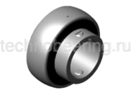 Нержавеющий подшипник UC203 BSS 2RS BECO